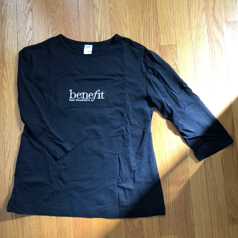 Benefit 3/4 sleeve crew neck top